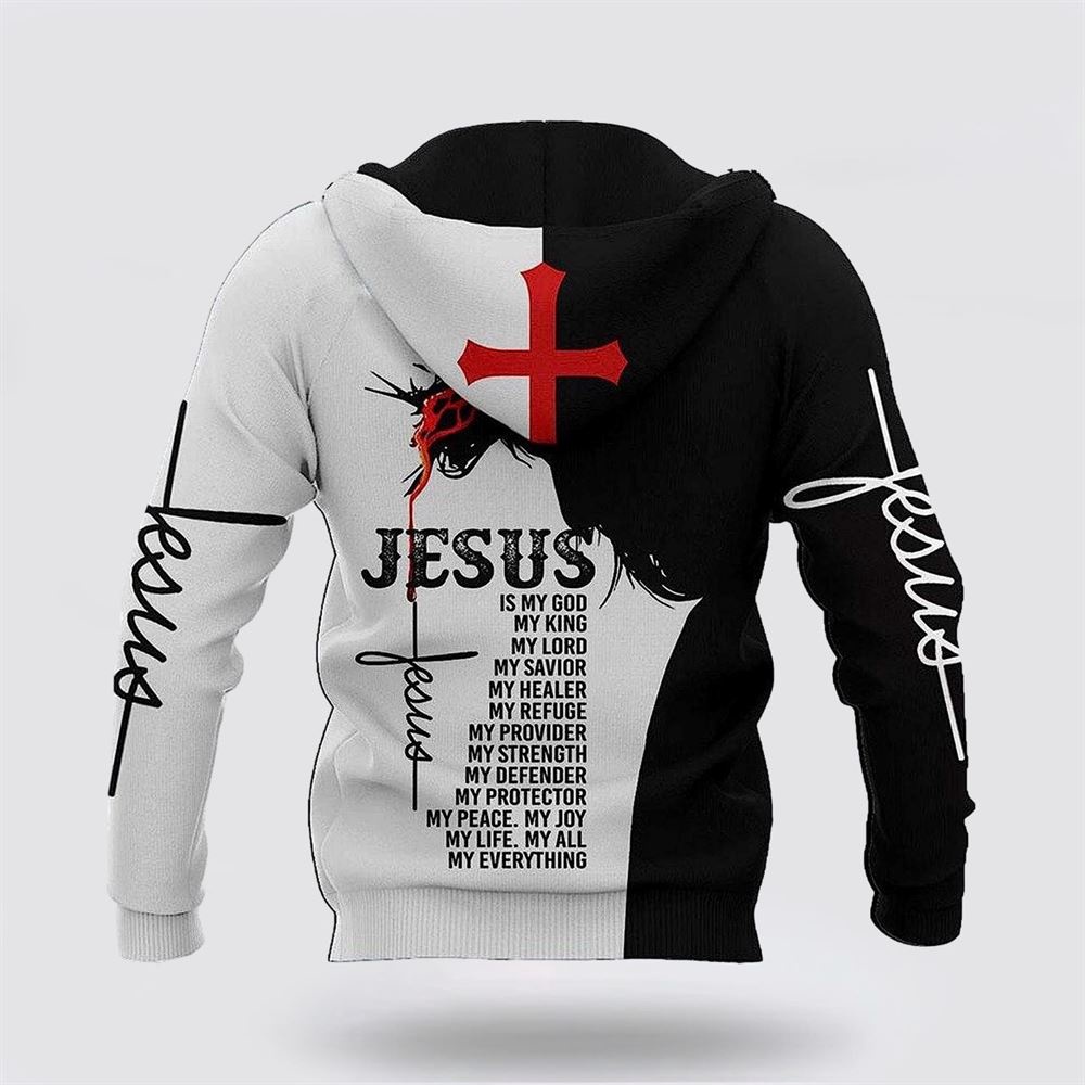 Jesus My God My King My Lord My Savior 3D Hoodie Christian Hoodie Bible Hoodies Scripture Hoodies 2 yykhft.jpg