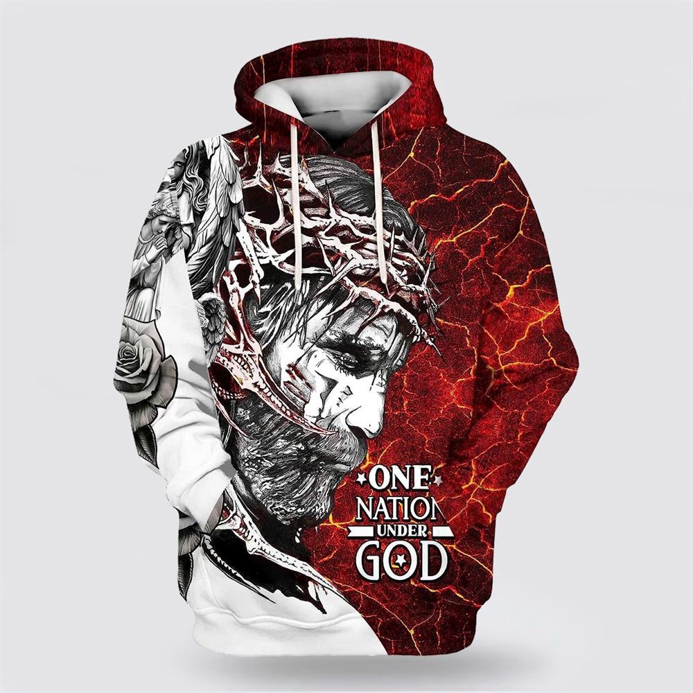 Jesus One Nation Under God 3D Hoodie Christian Hoodie Bible Hoodies Scripture Hoodies 1 tvcbed.jpg Jesus One Nation Under God 3D Hoodie Christian Hoodie Bible Hoodies Scripture Hoodies 1 tvcbed.jpg