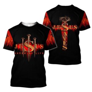 Jesus Saves Jesus Car Hanging 3D T Shirt Christian T Shirt Jesus Tshirt Designs Jesus Christ Shirt 1 mqshsj.jpg