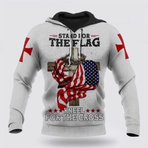 Jesus Stand For The Flag Kneel…