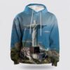 Jesus Statue Pattern 3D Hoodie, Christian Hoodie, Bible Hoodies, Scripture Hoodies