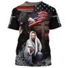 Jesus Stretched Out His Hand 3D T Shirt, Christian T Shirt, Jesus Tshirt Designs, Jesus Christ Shirt