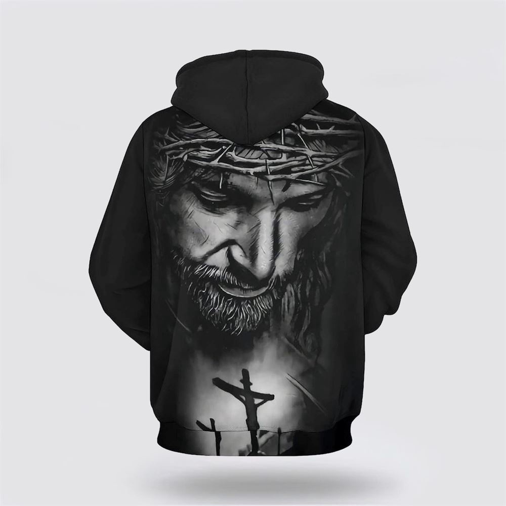 Jesus With Crown Of Thorns 3D Hoodie Christian Hoodie Bible Hoodies Scripture Hoodies 2 vvgjwv.jpg