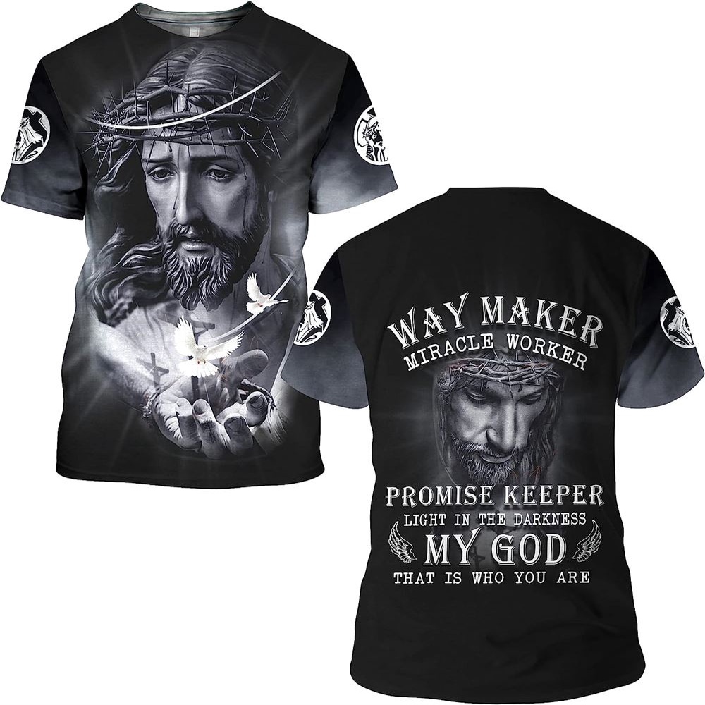 Jesus With Crown Of Thorns Way Maker Miracle Worker 3D T Shirt Christian T Shirt Jesus Tshirt Designs Jesus Christ Shirt 1 kjyrn7.jpg Jesus With Crown Of Thorns Way Maker Miracle Worker 3D T Shirt Christian T Shirt Jesus Tshirt Designs Jesus Christ Shirt 1 kjyrn7.jpg