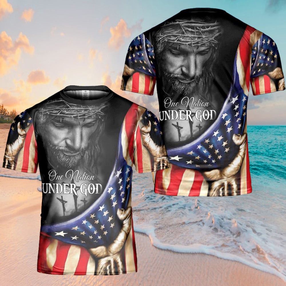 Jesuss One Nation Under God 3D T Shirt Christian T Shirt Jesus Tshirt Designs Jesus Christ Shirt 1 o3tfmc.jpg Jesuss One Nation Under God 3D T Shirt Christian T Shirt Jesus Tshirt Designs Jesus Christ Shirt 1 o3tfmc.jpg