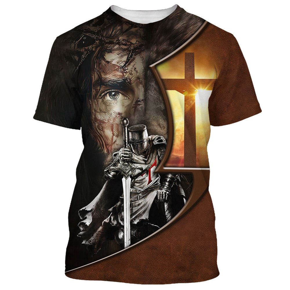 Knight Kneel In Front Of Lion Jesus Christ Warrior 3D T Shirt Christian T Shirt Jesus Tshirt Designs Jesus Christ Shirt 1 oxbppu.jpg Knight Kneel In Front Of Lion Jesus Christ Warrior 3D T Shirt Christian T Shirt Jesus Tshirt Designs Jesus Christ Shirt 1 oxbppu.jpg