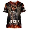 Knight Templar Lion A Warrior Of Christ Jesus Unisex 3D T Shirt, Christian T Shirt, Jesus Tshirt Designs, Jesus Christ Shirt