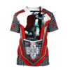 Knights Templar A Child Of God Jesus 3D T Shirt, Christian T Shirt, Jesus Tshirt Designs, Jesus Christ Shirt