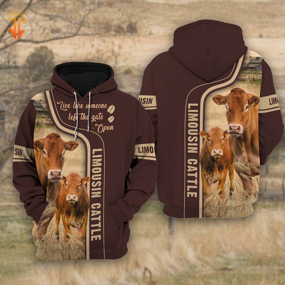 Limousin Cattle Live Like Someone left the gate open Hoodie For Kids Farm Hoodie Farmher Shirt 1 qilobl.jpg Limousin Cattle Live Like Someone left the gate open Hoodie For Kids Farm Hoodie Farmher Shirt 1 qilobl.jpg