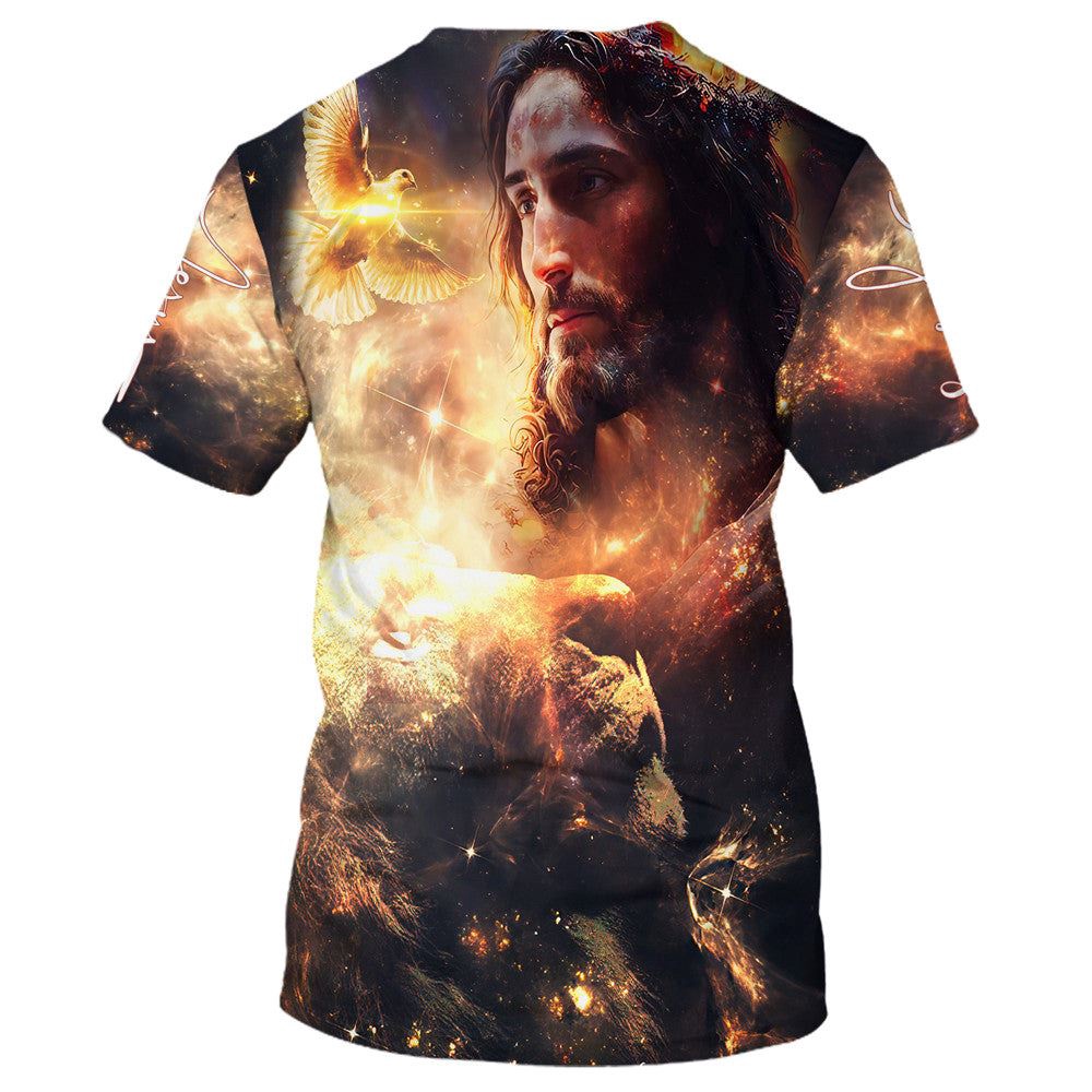 Lion And Jesus Picture 3D T Shirt Christian T Shirt Jesus Tshirt Designs Jesus Christ Shirt 2 mjyimd.jpg Lion And Jesus Picture 3D T Shirt Christian T Shirt Jesus Tshirt Designs Jesus Christ Shirt 2 mjyimd.jpg