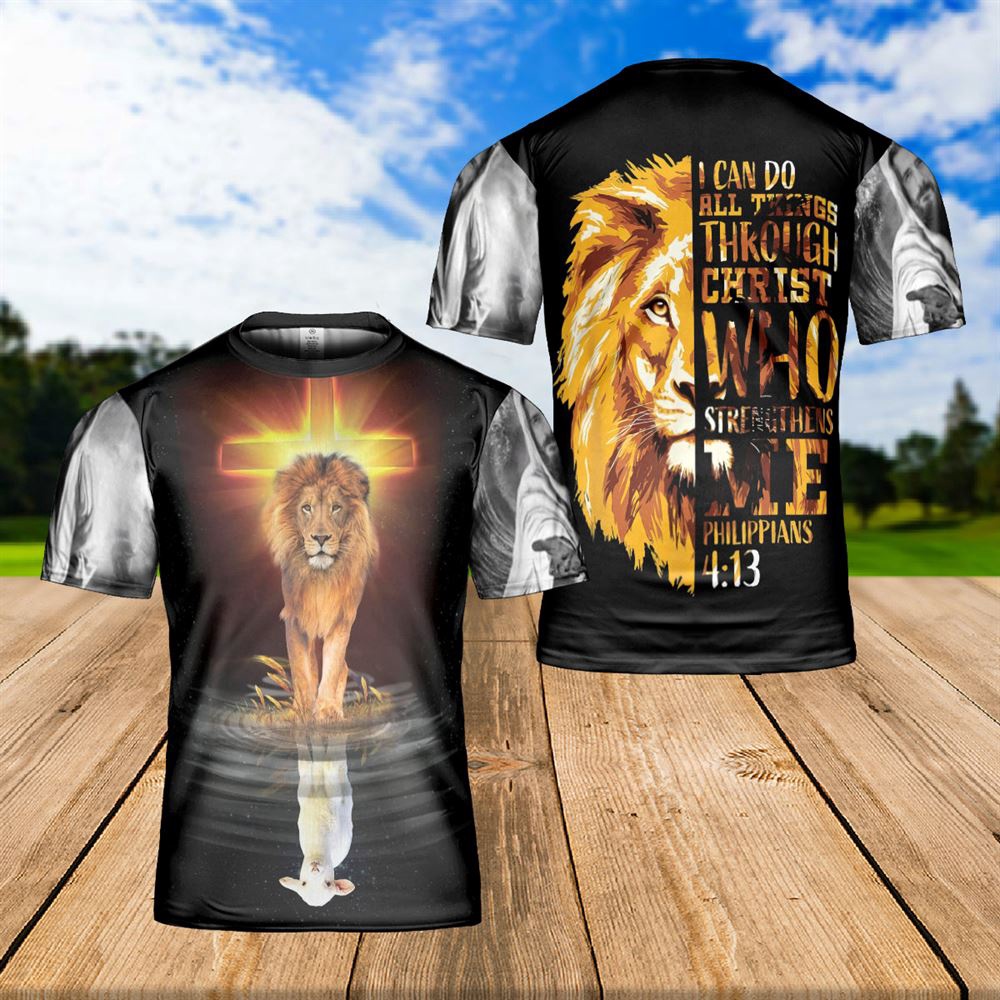 Lion And Lamb Jesus I Can Do All Thing Through Christ Lion Of Judah 3D T Shirt Christian T Shirt Jesus Tshirt Designs Jesus Christ Shirt 1 uck8hg.jpg Lion And Lamb Jesus I Can Do All Thing Through Christ Lion Of Judah 3D T Shirt Christian T Shirt Jesus Tshirt Designs Jesus Christ Shirt 1 uck8hg.jpg