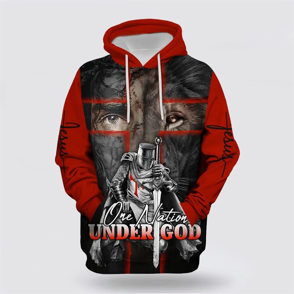 Lion And Warrior Hoodies One Nation Under God 3D Hoodie Christian Hoodie Bible Hoodies Scripture Hoodies 1 dflgqx.jpg Lion And Warrior Hoodies One Nation Under God 3D Hoodie Christian Hoodie Bible Hoodies Scripture Hoodies 1 dflgqx.jpg