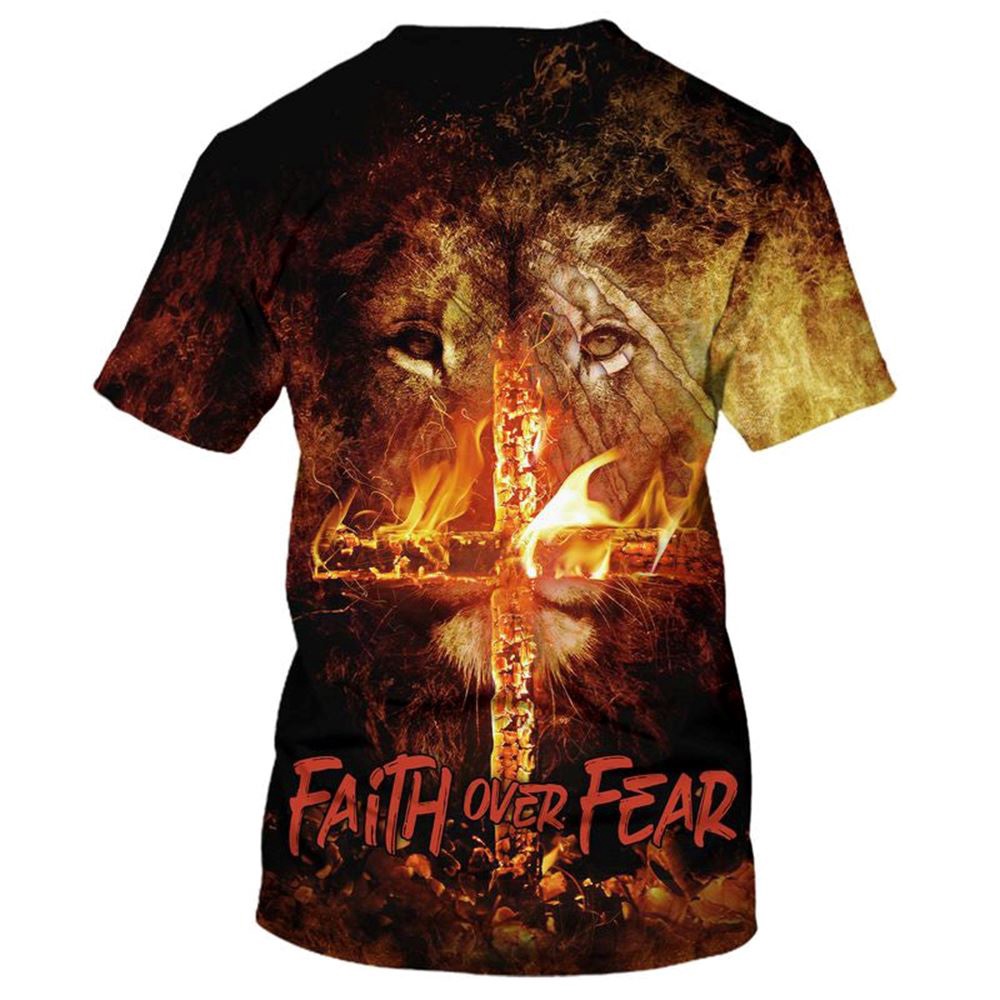 Lion Burning Fire Cross 3D T Shirt Christian T Shirt Jesus Tshirt Designs Jesus Christ Shirt 2 ymq5x3.jpg Lion Burning Fire Cross 3D T Shirt Christian T Shirt Jesus Tshirt Designs Jesus Christ Shirt 2 ymq5x3.jpg