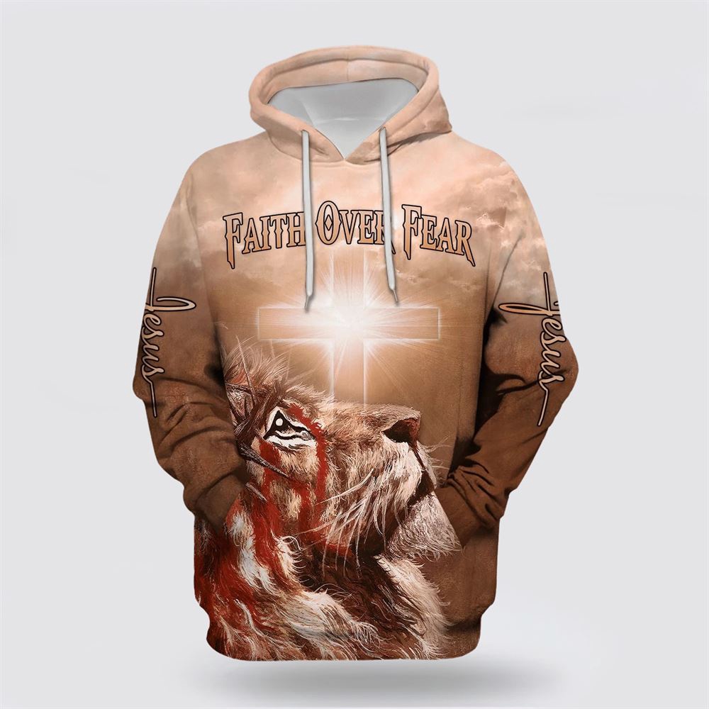 Lion Cross Faith Over Fear 3D Hoodie Christian Hoodie Bible Hoodies Scripture Hoodies 1 pmpfqd.jpg Lion Cross Faith Over Fear 3D Hoodie Christian Hoodie Bible Hoodies Scripture Hoodies 1 pmpfqd.jpg