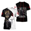 Lion Jesus Eye Jesus 3D T Shirt, Christian T Shirt, Jesus Tshirt Designs, Jesus Christ Shirt