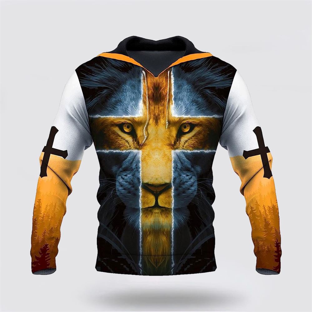Lion Yellow Cross Jesus Is My God 3D Hoodie Christian Hoodie Bible Hoodies Scripture Hoodies 1 rt69fn.jpg Lion Yellow Cross Jesus Is My God 3D Hoodie Christian Hoodie Bible Hoodies Scripture Hoodies 1 rt69fn.jpg