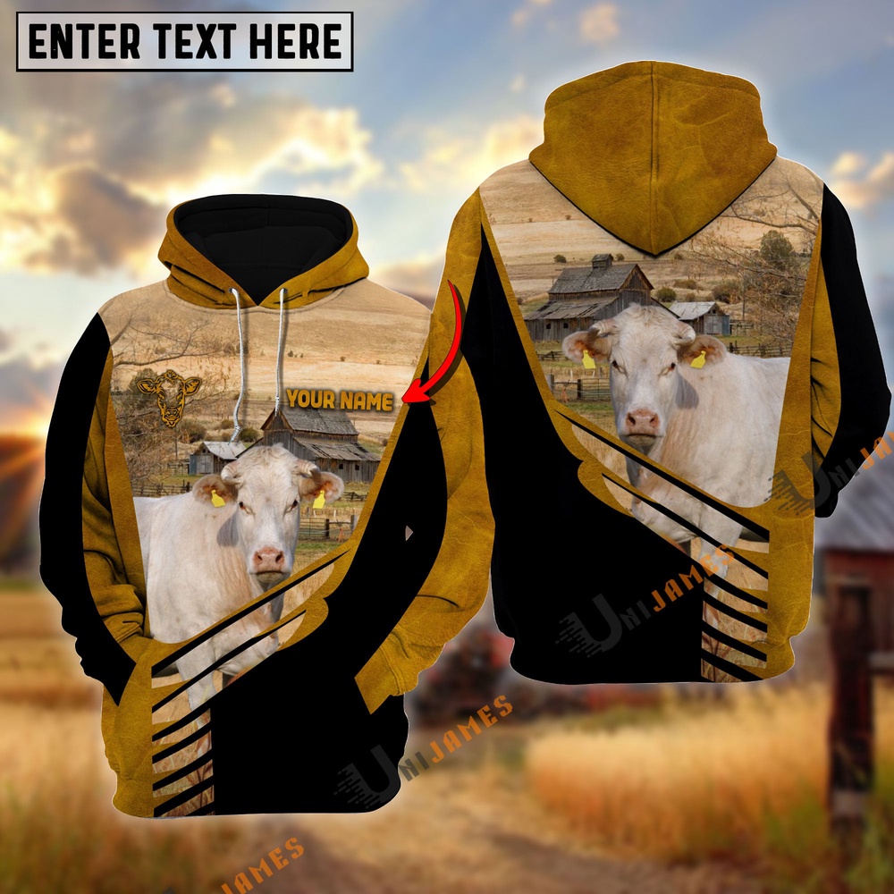 Lucky Charolais On Farm Personalized Name Hoodie Farm Hoodie Farmher Shirt 1 ua71wj.jpg Lucky Charolais On Farm Personalized Name Hoodie Farm Hoodie Farmher Shirt 1 ua71wj.jpg