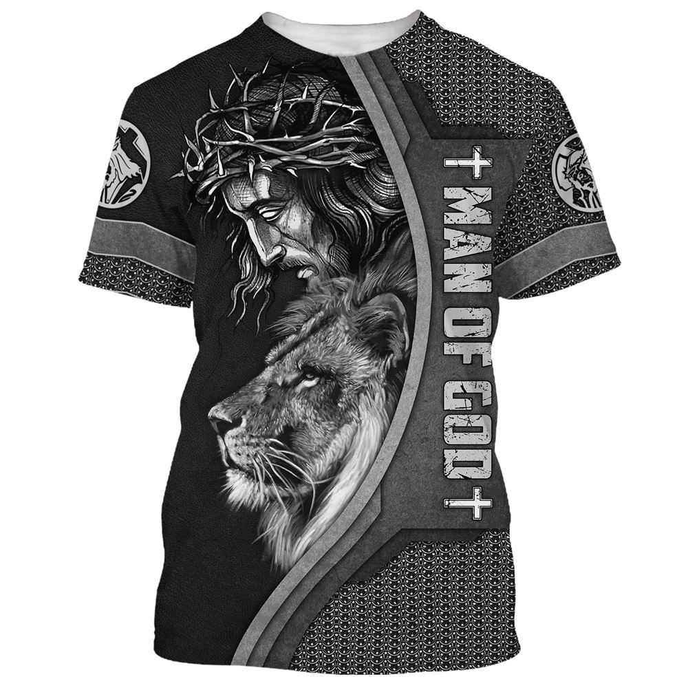 Man Of God Jesus And The Lion Of Judah 3D T Shirt Christian T Shirt Jesus Tshirt Designs Jesus Christ Shirt 1 amyqxh.jpg Man Of God Jesus And The Lion Of Judah 3D T Shirt Christian T Shirt Jesus Tshirt Designs Jesus Christ Shirt 1 amyqxh.jpg