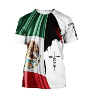 Mexico Jesus Is My Everything Jesus Unisex 3D T Shirt Christian T Shirt Jesus Tshirt Designs Jesus Christ Shirt 1 v7jcld.jpg