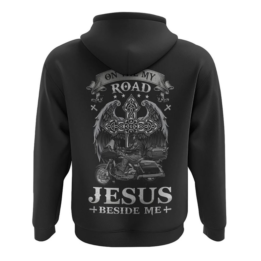 On The My Road Jesus Beside Me Biker Hoodie Christian Hoodie Bible Hoodies Religious Hoodies 2 h9rm44.jpg On The My Road Jesus Beside Me Biker Hoodie Christian Hoodie Bible Hoodies Religious Hoodies 2 h9rm44.jpg