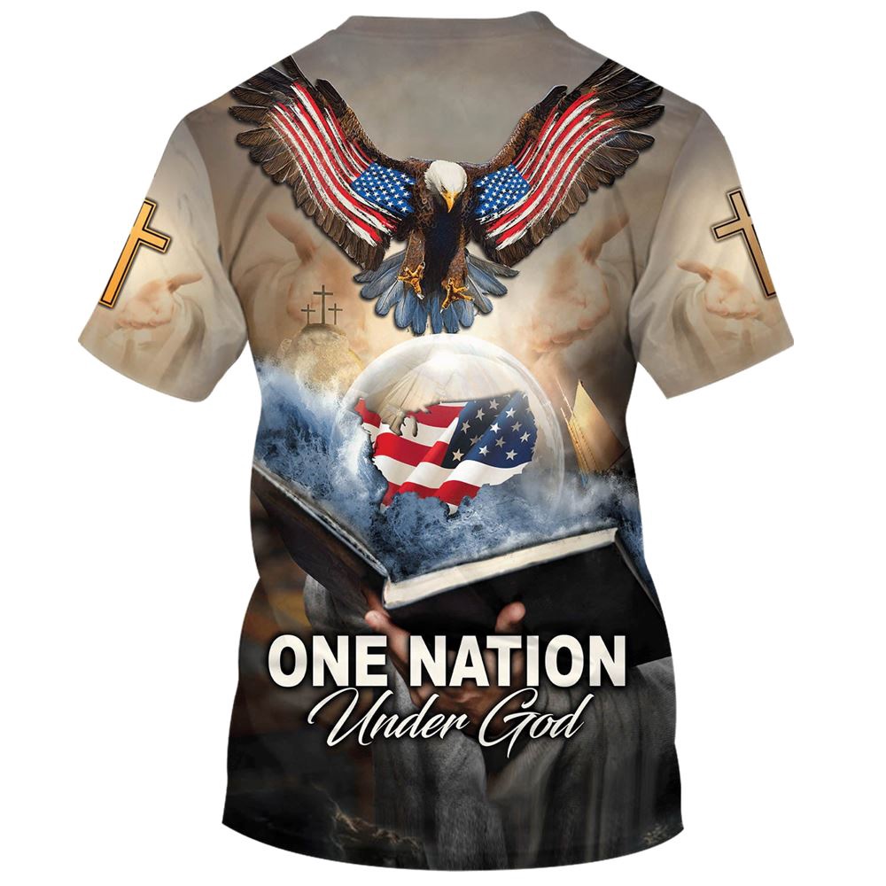 One Nation Under God 1 3D T Shirt Christian T Shirt Jesus Tshirt Designs Jesus Christ Shirt 2 opn06z.jpg One Nation Under God 1 3D T Shirt Christian T Shirt Jesus Tshirt Designs Jesus Christ Shirt 2 opn06z.jpg