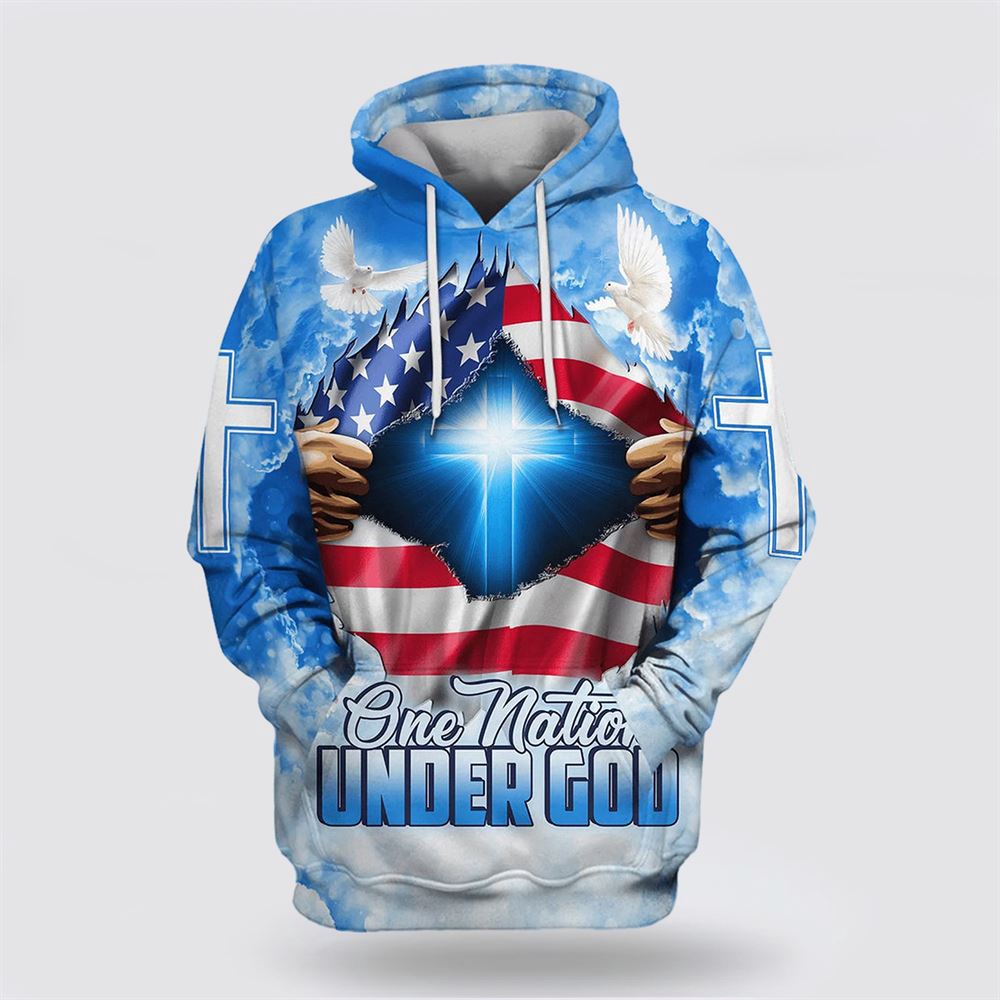 One Nation Under God 3D Hoodie Christian Hoodie Bible Hoodies Scripture Hoodies 1 py1c0f.jpg