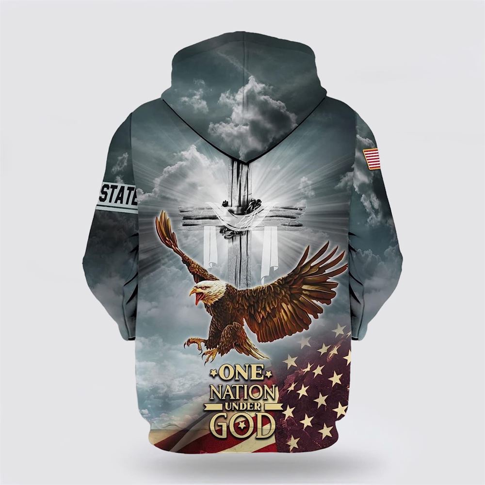 One Nation Under God American Flag With Jesus Cross 3D Hoodie Christian Hoodie Bible Hoodies Scripture Hoodies 2 e8gxaj.jpg