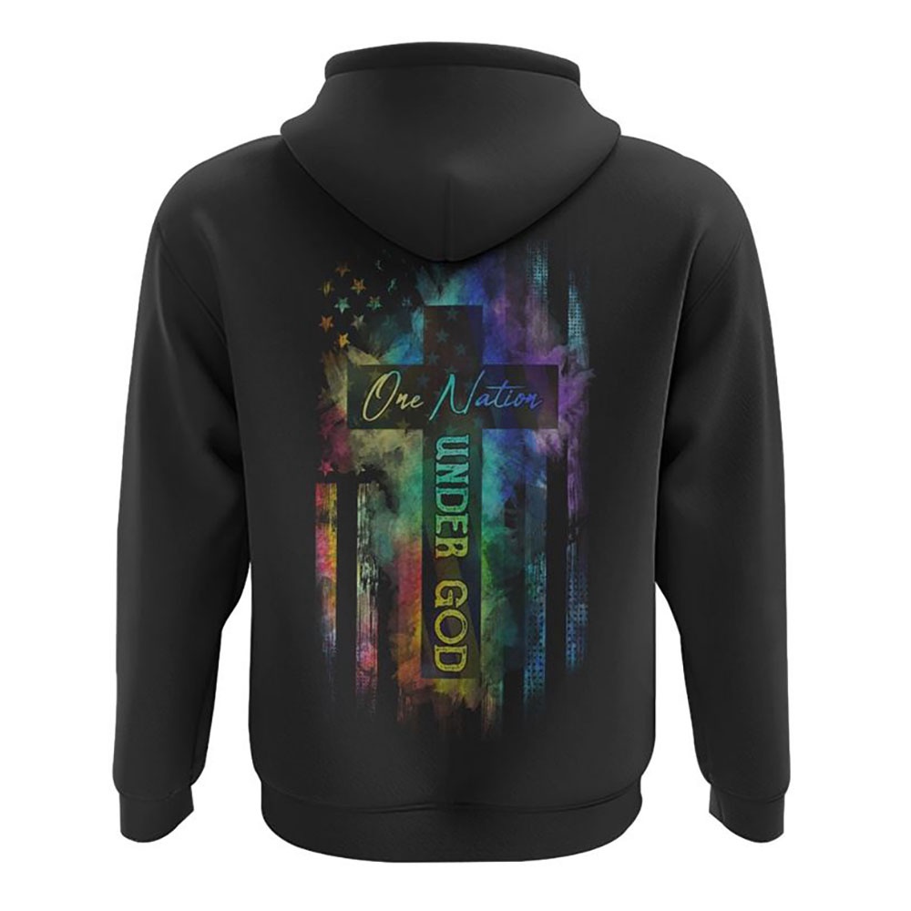 One Nation Under God Colorful Cross Flag Hoodie Christian Hoodie Bible Hoodies Religious Hoodies 2 hspehr.jpg One Nation Under God Colorful Cross Flag Hoodie Christian Hoodie Bible Hoodies Religious Hoodies 2 hspehr.jpg