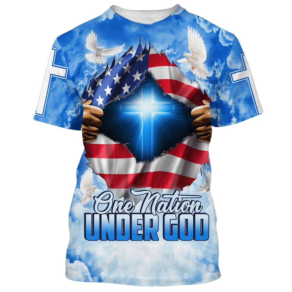 One Nation Under God Cross 3D T Shirt Christian T Shirt Jesus Tshirt Designs Jesus Christ Shirt 1 ok1eza.jpg One Nation Under God Cross 3D T Shirt Christian T Shirt Jesus Tshirt Designs Jesus Christ Shirt 1 ok1eza.jpg
