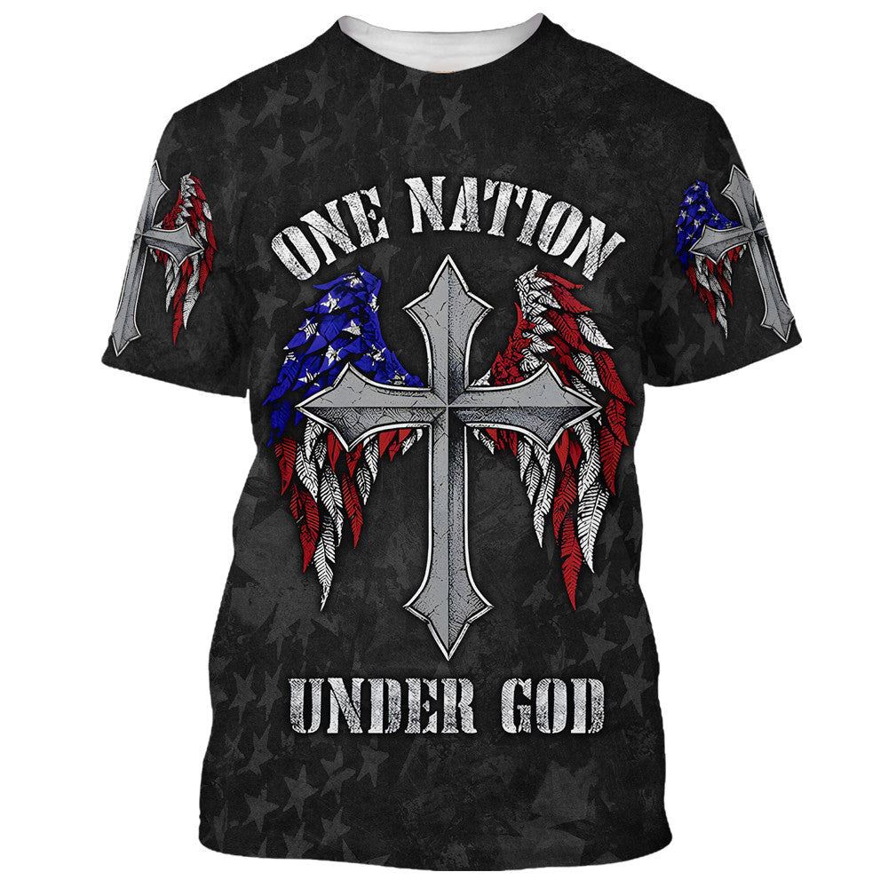 One Nation Under God Cross Wings 3D T Shirt Christian T Shirt Jesus Tshirt Designs Jesus Christ Shirt 1 p0gakp.jpg One Nation Under God Cross Wings 3D T Shirt Christian T Shirt Jesus Tshirt Designs Jesus Christ Shirt 1 p0gakp.jpg
