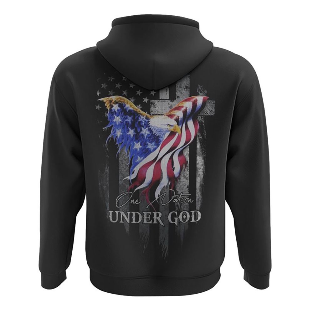 One Nation Under God Eagle Painting Hoodie Christian Hoodie Bible Hoodies Religious Hoodies 2 quawyx.jpg