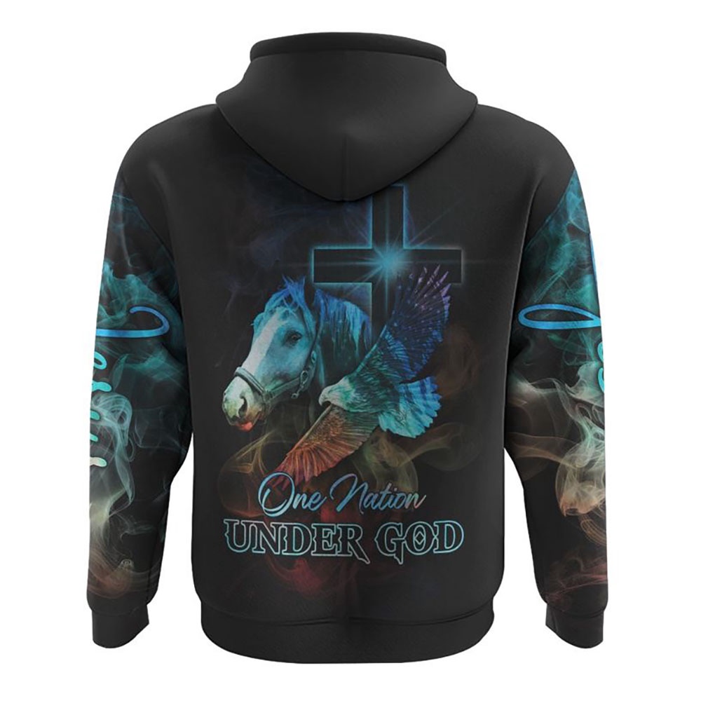 One Nation Under God Faith Horse Eagle Smoke Cross Hoodie Christian Hoodie Bible Hoodies Religious Hoodies 2 uvgbxc.jpg