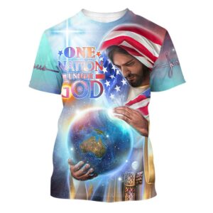 One Nation Under God Jesus American Bible 3D T Shirt Christian T Shirt Jesus Tshirt Designs Jesus Christ Shirt 1 oau1ed.jpg