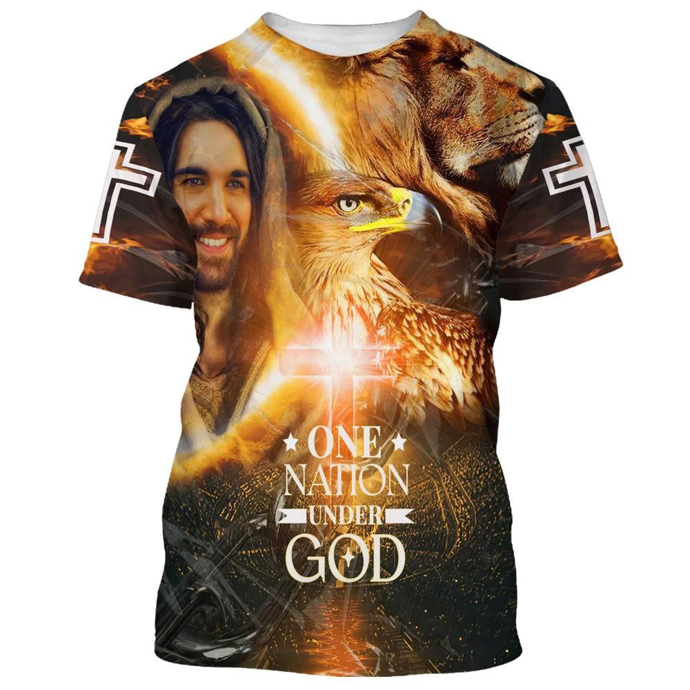 One Nation Under God Jesus And Eagle 3D T Shirt Christian T Shirt Jesus Tshirt Designs Jesus Christ Shirt 1 rmgphb.jpg One Nation Under God Jesus And Eagle 3D T Shirt Christian T Shirt Jesus Tshirt Designs Jesus Christ Shirt 1 rmgphb.jpg