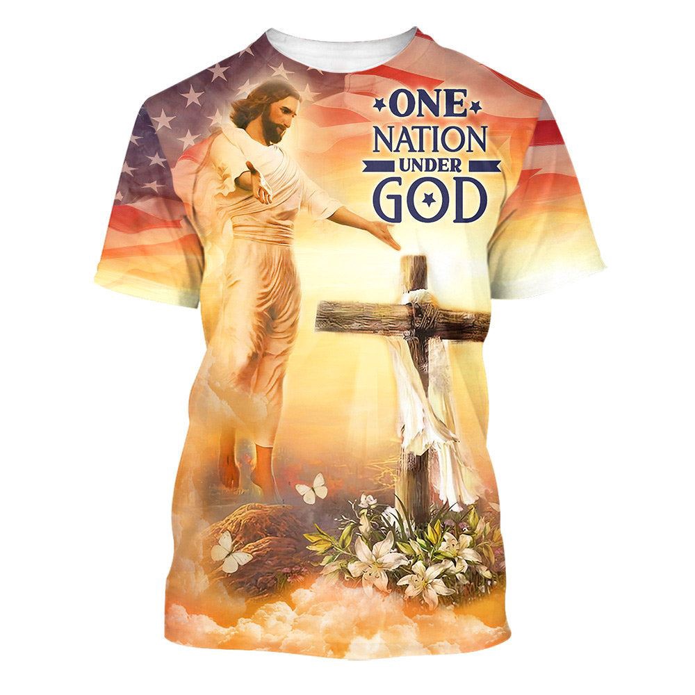 One Nation Under God Jesus Cross 3D T Shirt Christian T Shirt Jesus Tshirt Designs Jesus Christ Shirt 1 frdq4a.jpg One Nation Under God Jesus Cross 3D T Shirt Christian T Shirt Jesus Tshirt Designs Jesus Christ Shirt 1 frdq4a.jpg