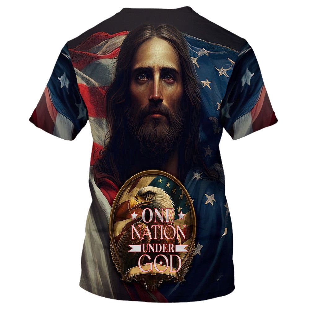 One Nation Under God Jesus Eagle America 3D T Shirt Christian T Shirt Jesus Tshirt Designs Jesus Christ Shirt 2 qqlwhe.jpg One Nation Under God Jesus Eagle America 3D T Shirt Christian T Shirt Jesus Tshirt Designs Jesus Christ Shirt 2 qqlwhe.jpg