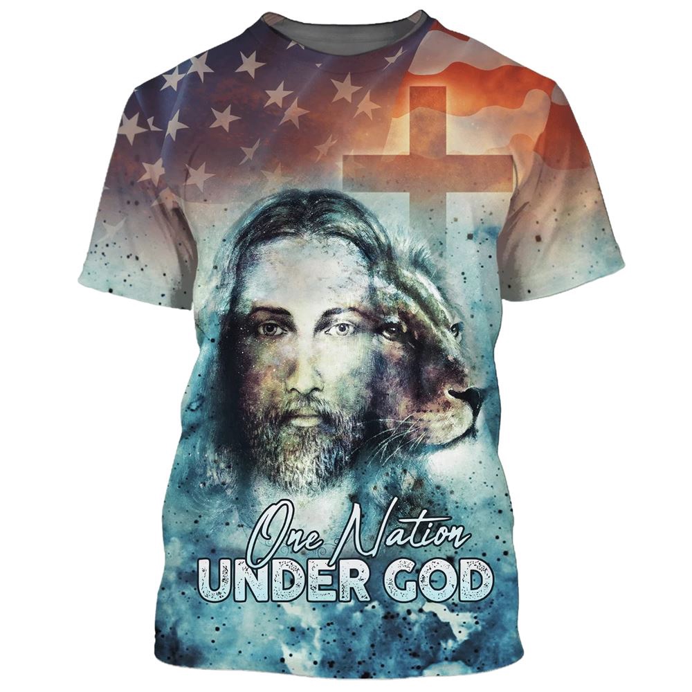 One Nation Under God Jesus Lion And Cross 3D T Shirt Christian T Shirt Jesus Tshirt Designs Jesus Christ Shirt 1 jppoo1.jpg One Nation Under God Jesus Lion And Cross 3D T Shirt Christian T Shirt Jesus Tshirt Designs Jesus Christ Shirt 1 jppoo1.jpg