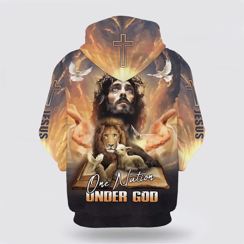 One Nation Under God Jesus Lion And Lamb 3D Hoodie Christian Hoodie Bible Hoodies Scripture Hoodies 2 fewznw.jpg One Nation Under God Jesus Lion And Lamb 3D Hoodie Christian Hoodie Bible Hoodies Scripture Hoodies 2 fewznw.jpg