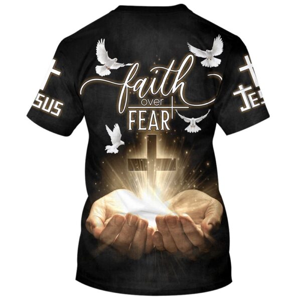Open Hands Holding A Cross 3D T Shirt, Christian T Shirt, Jesus Tshirt Designs, Jesus Christ Shirt