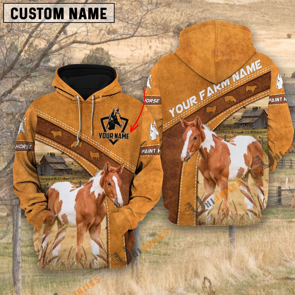 Paint Horse Personalized Name 3D Hoodie Farm Hoodie Farmher Shirt 1 rgznet.jpg Paint Horse Personalized Name 3D Hoodie Farm Hoodie Farmher Shirt 1 rgznet.jpg