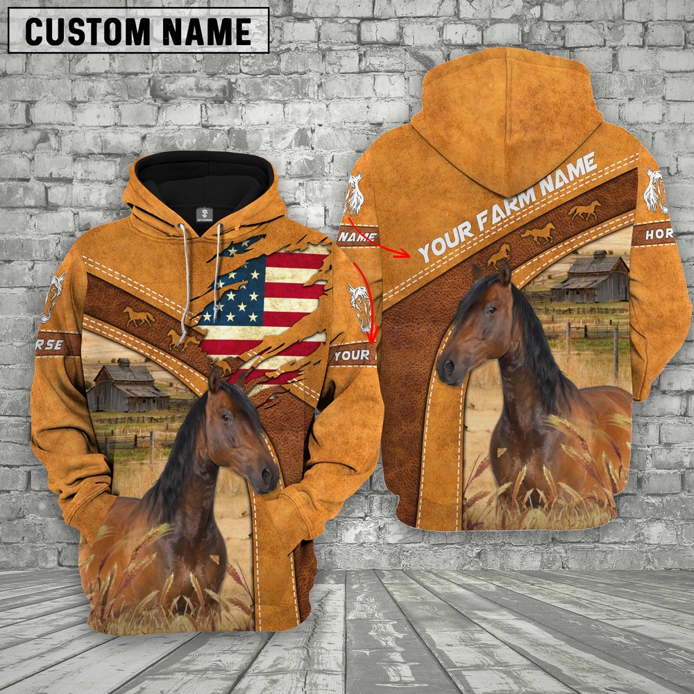 Personalized Name 3D Horse Flag Hoodie Farm Hoodie Farmher Shirt 1 et8up5.jpg Personalized Name 3D Horse Flag Hoodie Farm Hoodie Farmher Shirt 1 et8up5.jpg