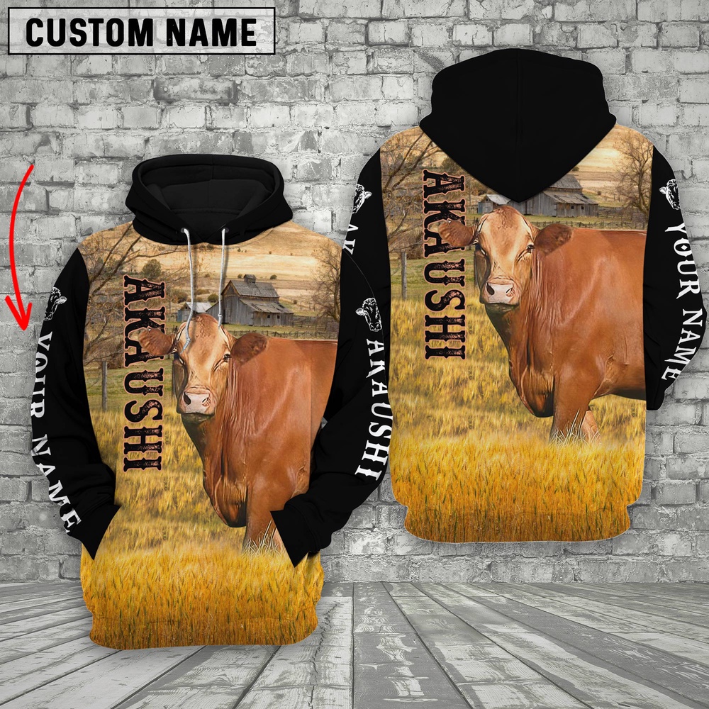 Personalized Name Akaushi On The Farm 3D Hoodie Farm Hoodie Farmher Shirt 1 chda5f.jpg Personalized Name Akaushi On The Farm 3D Hoodie Farm Hoodie Farmher Shirt 1 chda5f.jpg