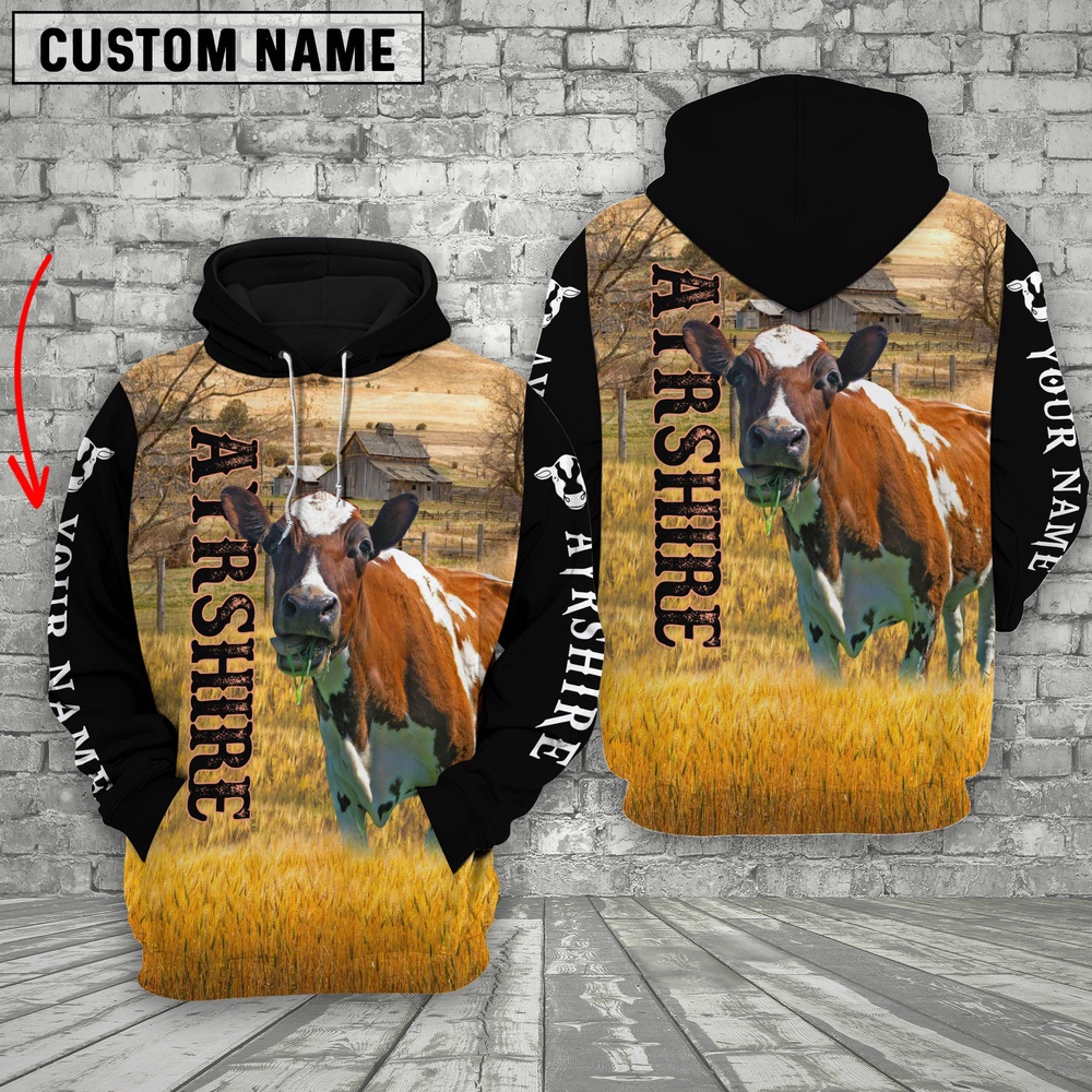 Personalized Name Ayrshire Cattle 3D Hoodie Farm Hoodie Farmher Shirt 1 fjtfn6.jpg Personalized Name Ayrshire Cattle 3D Hoodie Farm Hoodie Farmher Shirt 1 fjtfn6.jpg