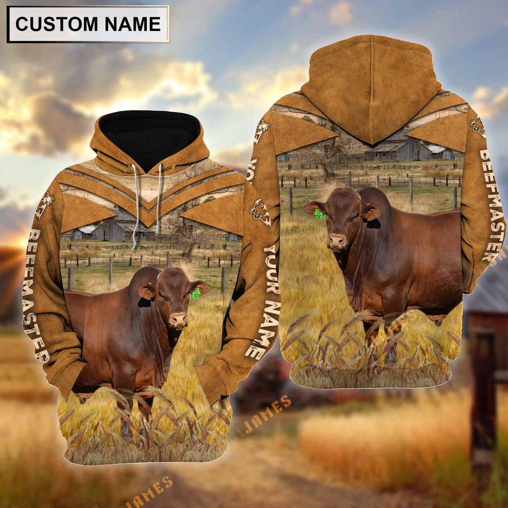 Personalized Name Beefmaster Brown Pattern 3D Hoodie Farm Hoodie Farmher Shirt 1 qtixbq.jpg Personalized Name Beefmaster Brown Pattern 3D Hoodie Farm Hoodie Farmher Shirt 1 qtixbq.jpg