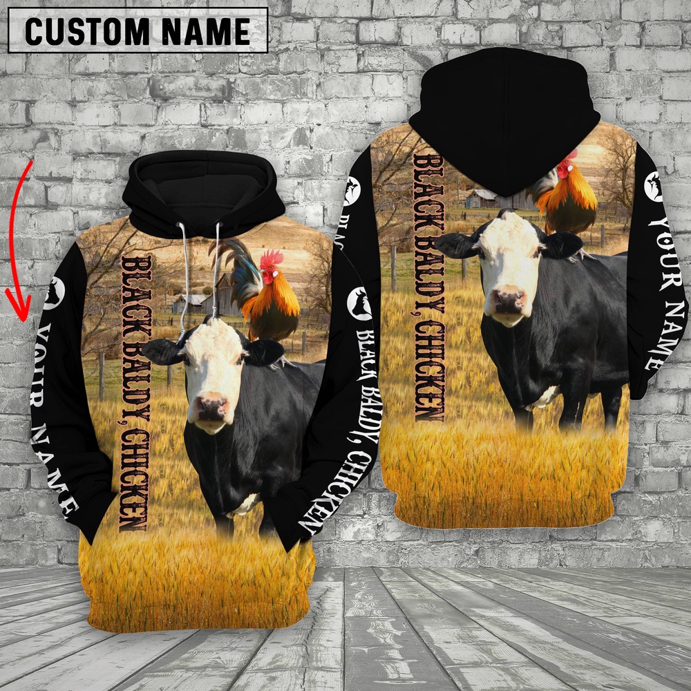 Personalized Name Black Baldy and Chicken Cattle On The Farm All Over Printed 3D Hoodie Farm Hoodie Farmher Shirt 1 n1echj.jpg Personalized Name Black Baldy and Chicken Cattle On The Farm All Over Printed 3D Hoodie Farm Hoodie Farmher Shirt 1 n1echj.jpg