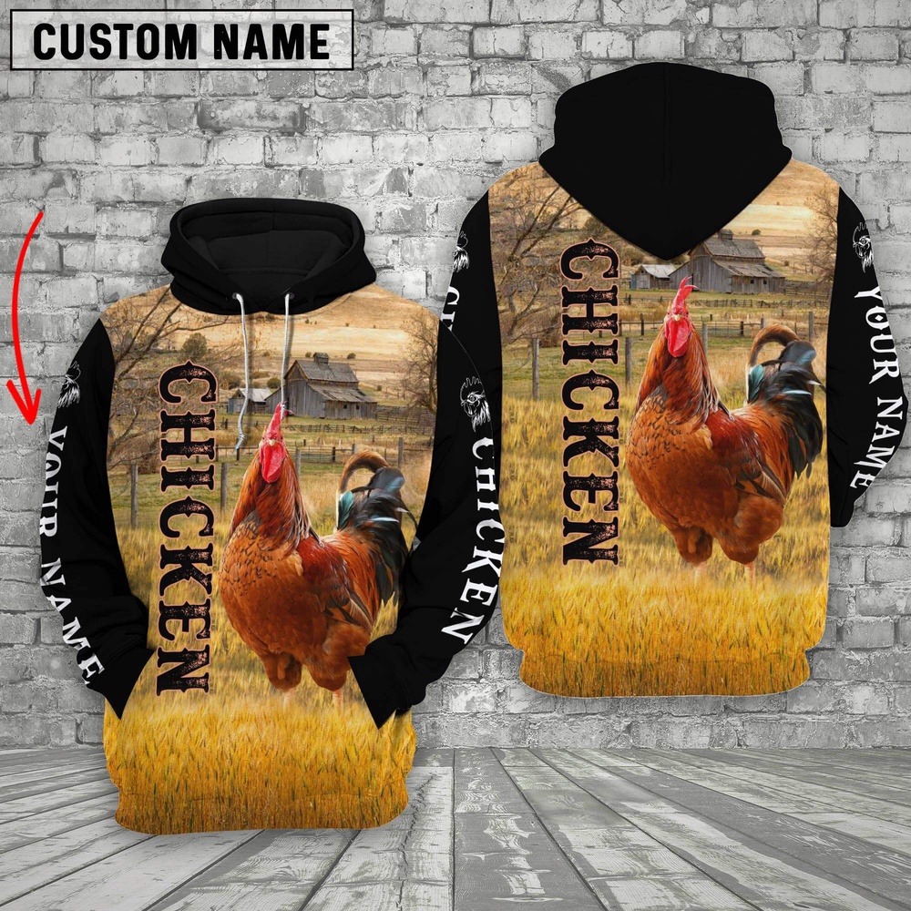 Personalized Name Chicken On The Farm 3D Shirt Farm Hoodie Farmher Shirt 1 kmnkwl.jpg Personalized Name Chicken On The Farm 3D Shirt Farm Hoodie Farmher Shirt 1 kmnkwl.jpg