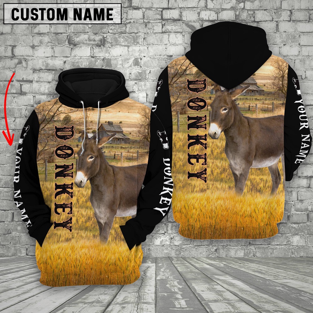 Personalized Name Donkey On The Farm All Over Printed 3D Hoodie Farm Hoodie Farmher Shirt 1 nwxyyp.jpg Personalized Name Donkey On The Farm All Over Printed 3D Hoodie Farm Hoodie Farmher Shirt 1 nwxyyp.jpg