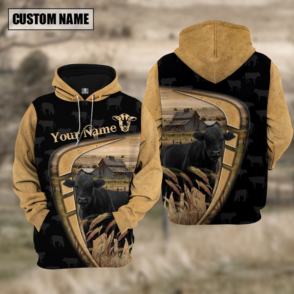 Personalized Name Farm Black Angus Black Yellow Hoodie Farm Hoodie Farmher Shirt 1 dqgbln.jpg