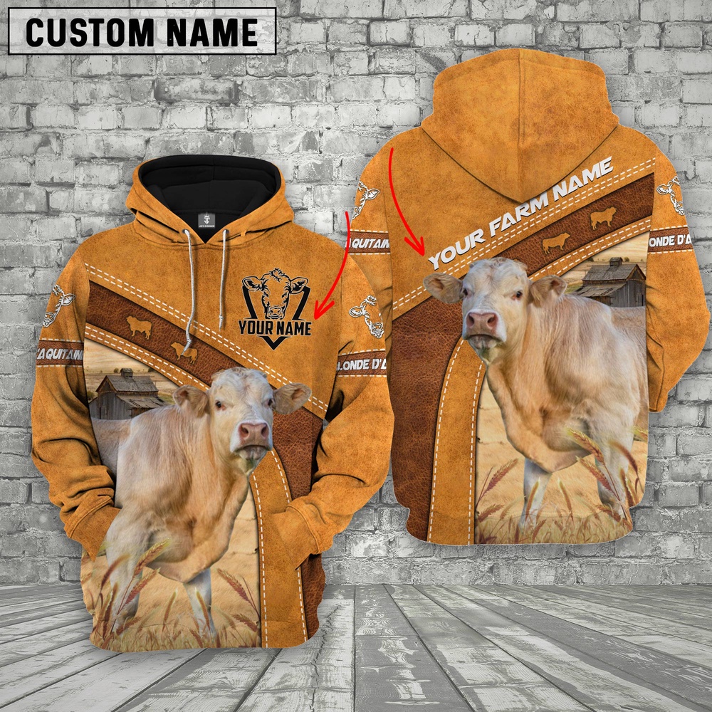 Personalized Name Farm Blonde d Aquitaine Cattle Hoodie TT Farm Hoodie Farmher Shirt 1 fxevzp.jpg
