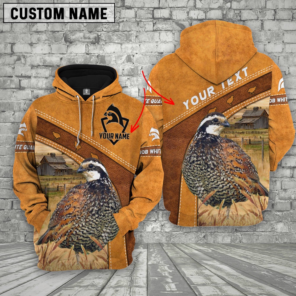 Personalized Name Farm Bob White Quail Cattle Hoodie Farm Hoodie Farmher Shirt 1 nz6ioe.jpg